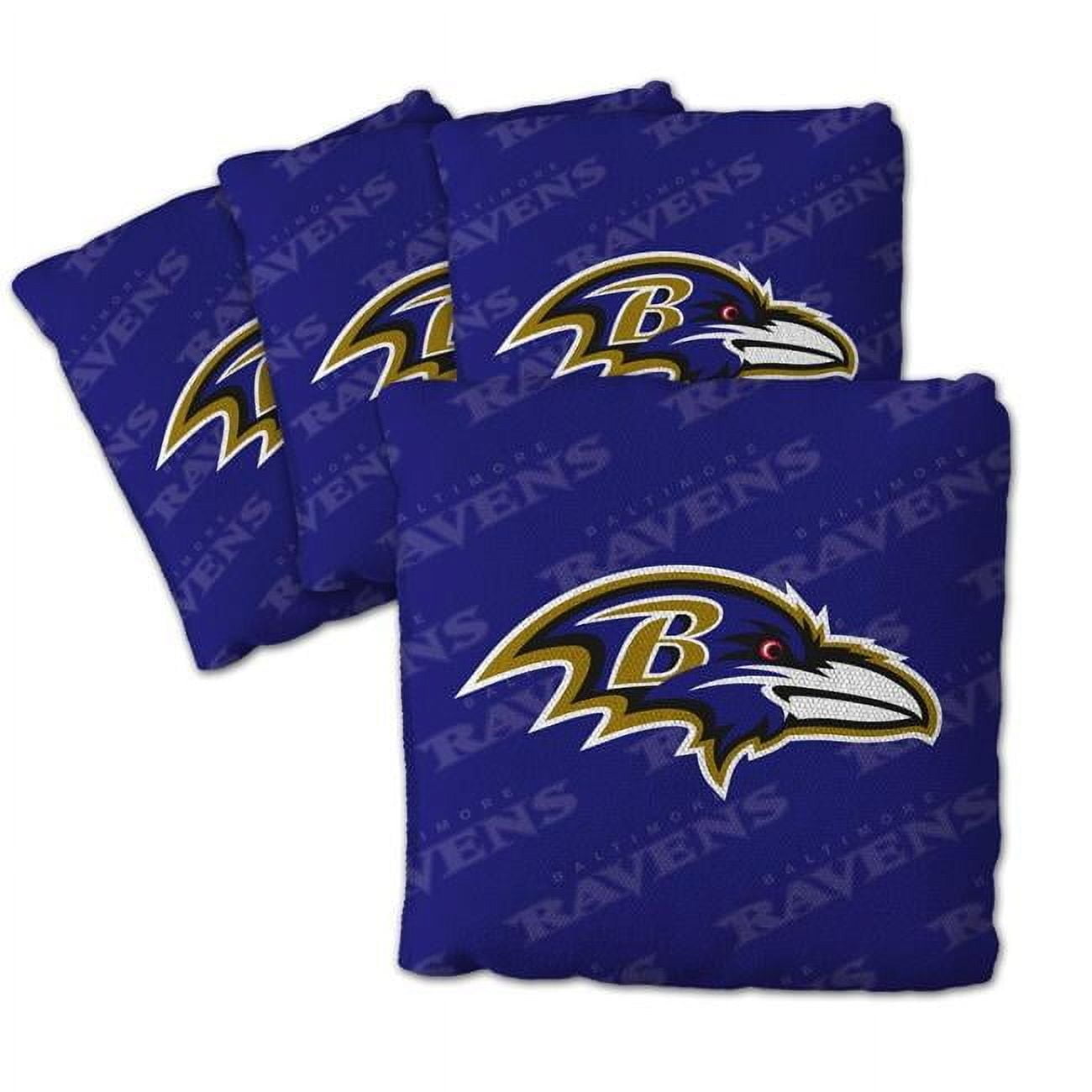 NFL Baltimore Ravens Cornhole Bags - 4PK - Purple