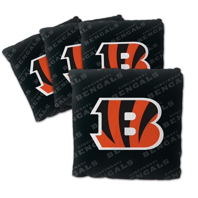 NFL Cincinnati Bengals Cornhole Bags - 4PK - Black