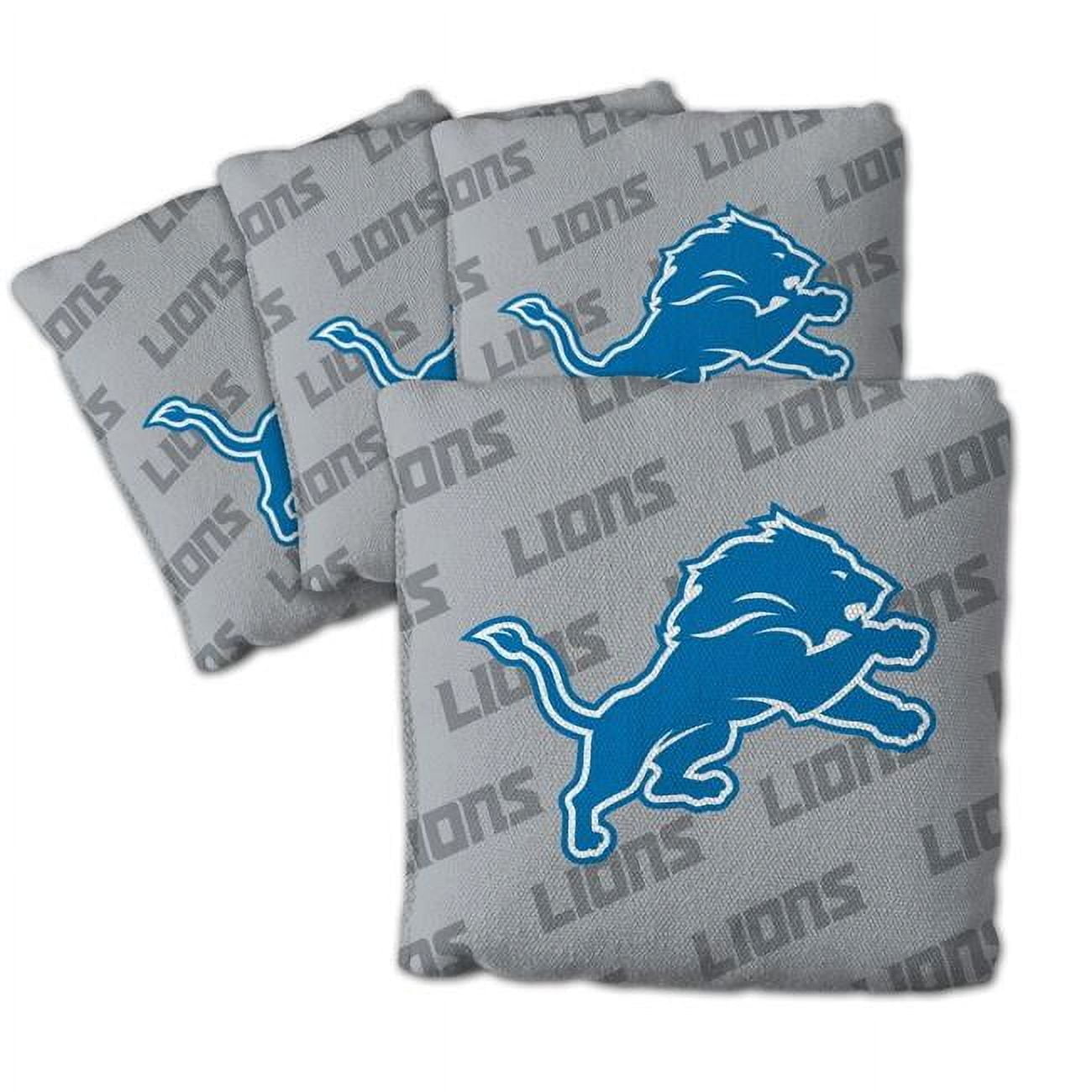 NFL Detroit Lions Cornhole Bags - 4PK - Grey