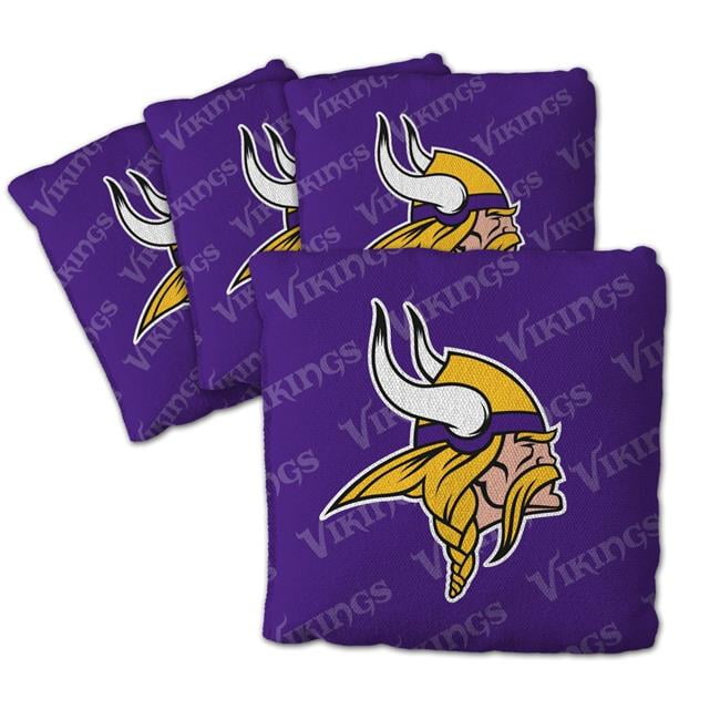 NFL Minnesota Vikings Cornhole Bags - 4PK - Purple