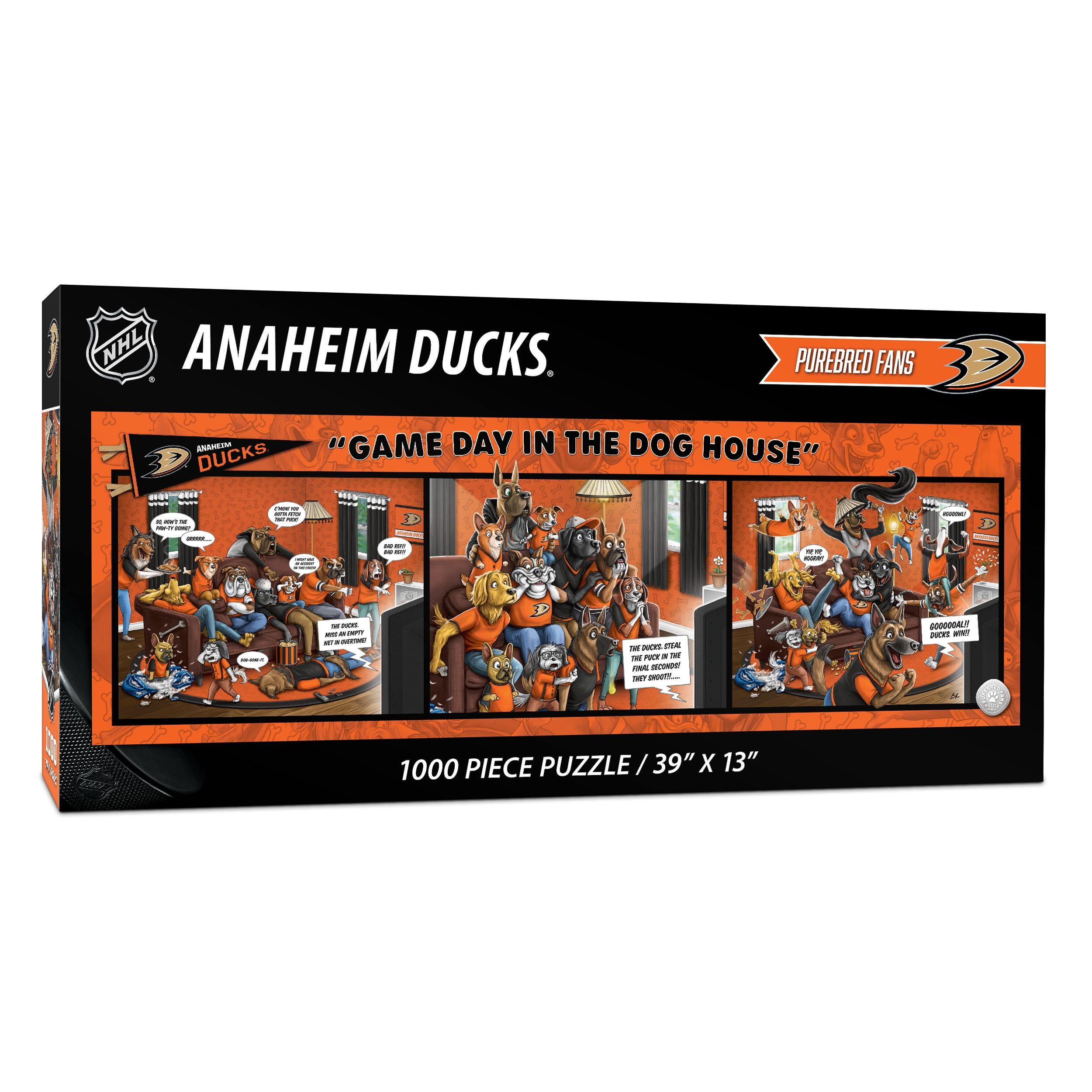 YouTheFan NHL Anaheim Ducks Purebred Fans Gameday in the Dog House