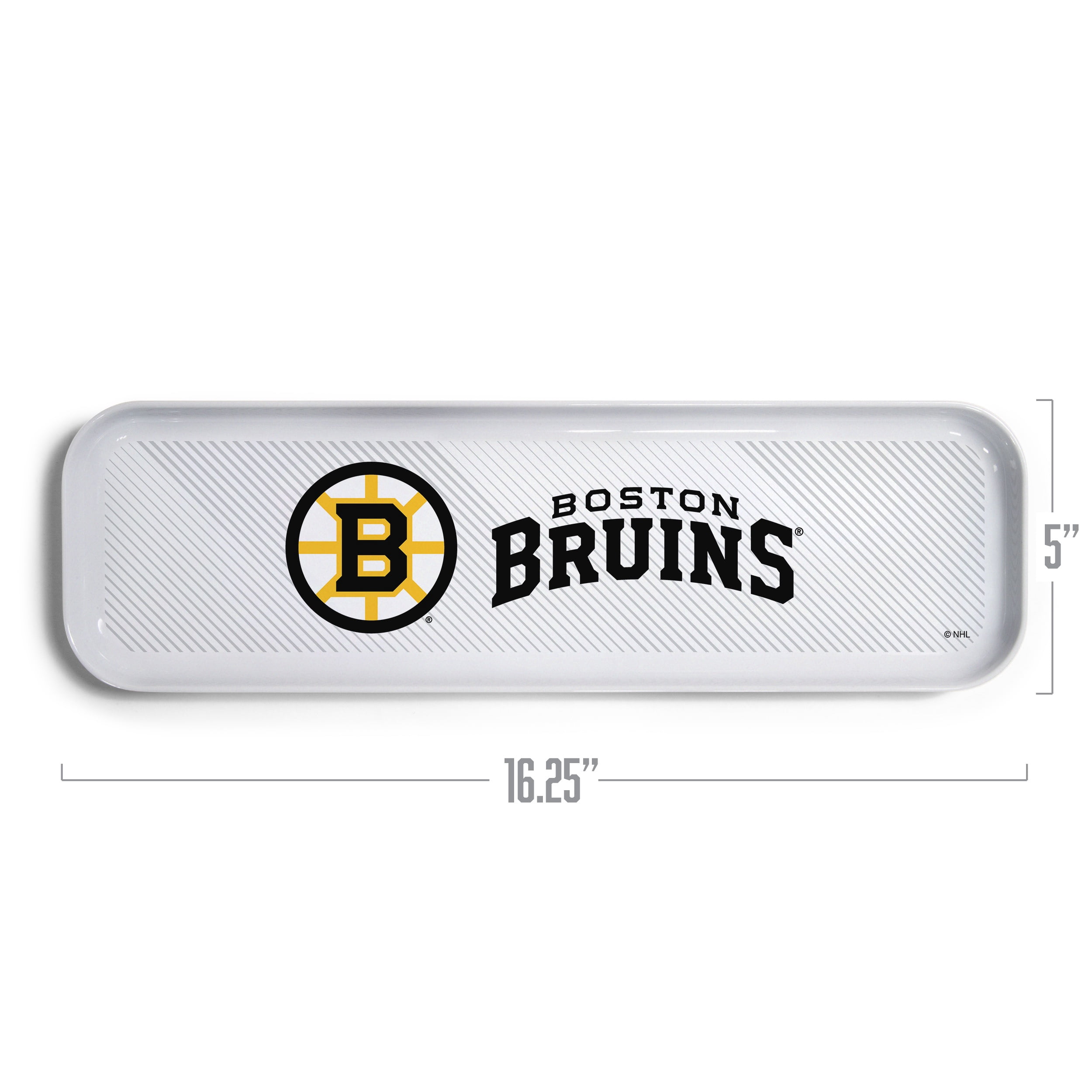 YouTheFan NHL Boston Bruins Small Snack Platter