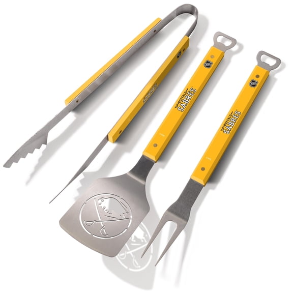 YouTheFan NHL Buffalo Sabres Spirit Series 3pc BBQ Set