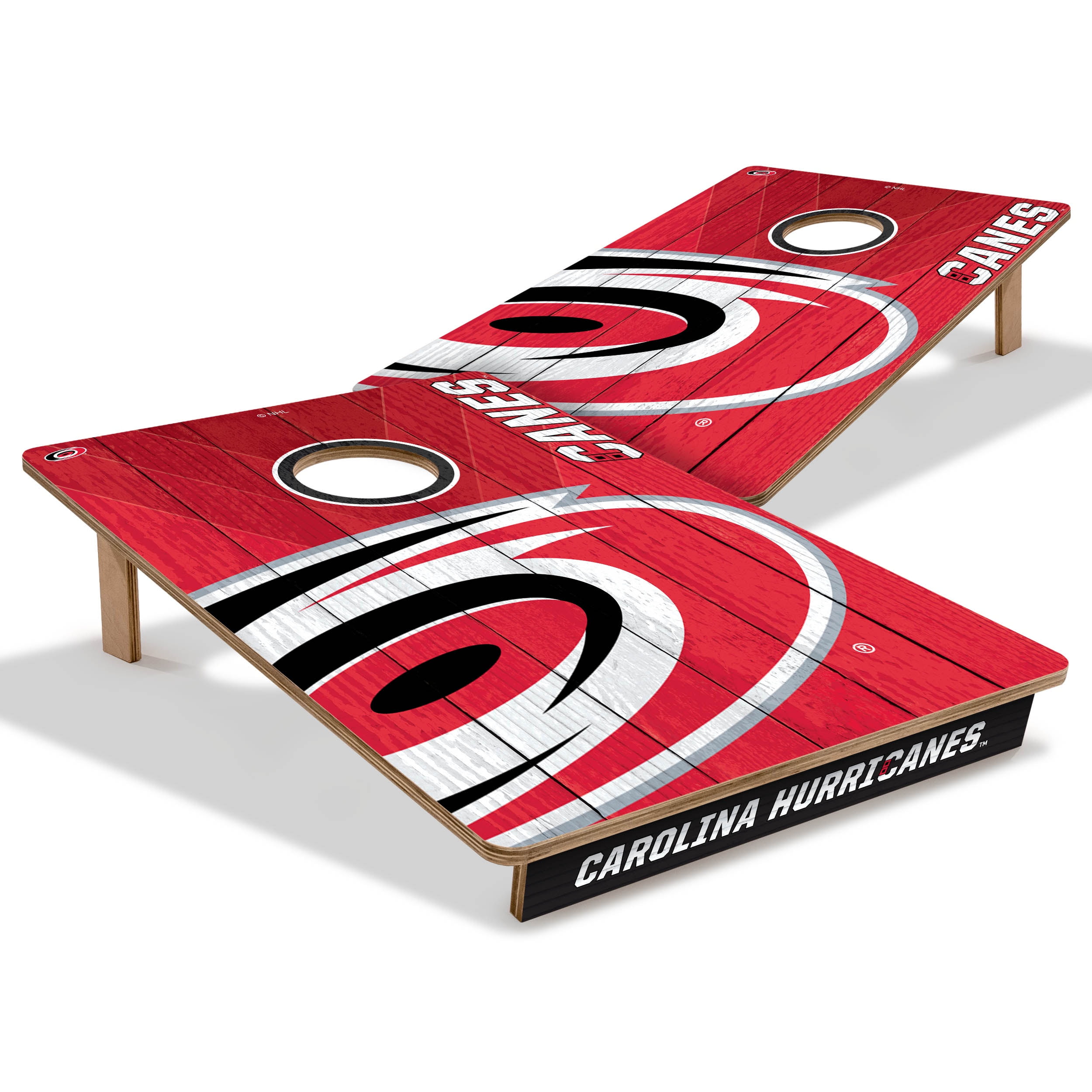 YouTheFan NHL Carolina Hurricanes 2' x 3' Cornhole Game No Bags