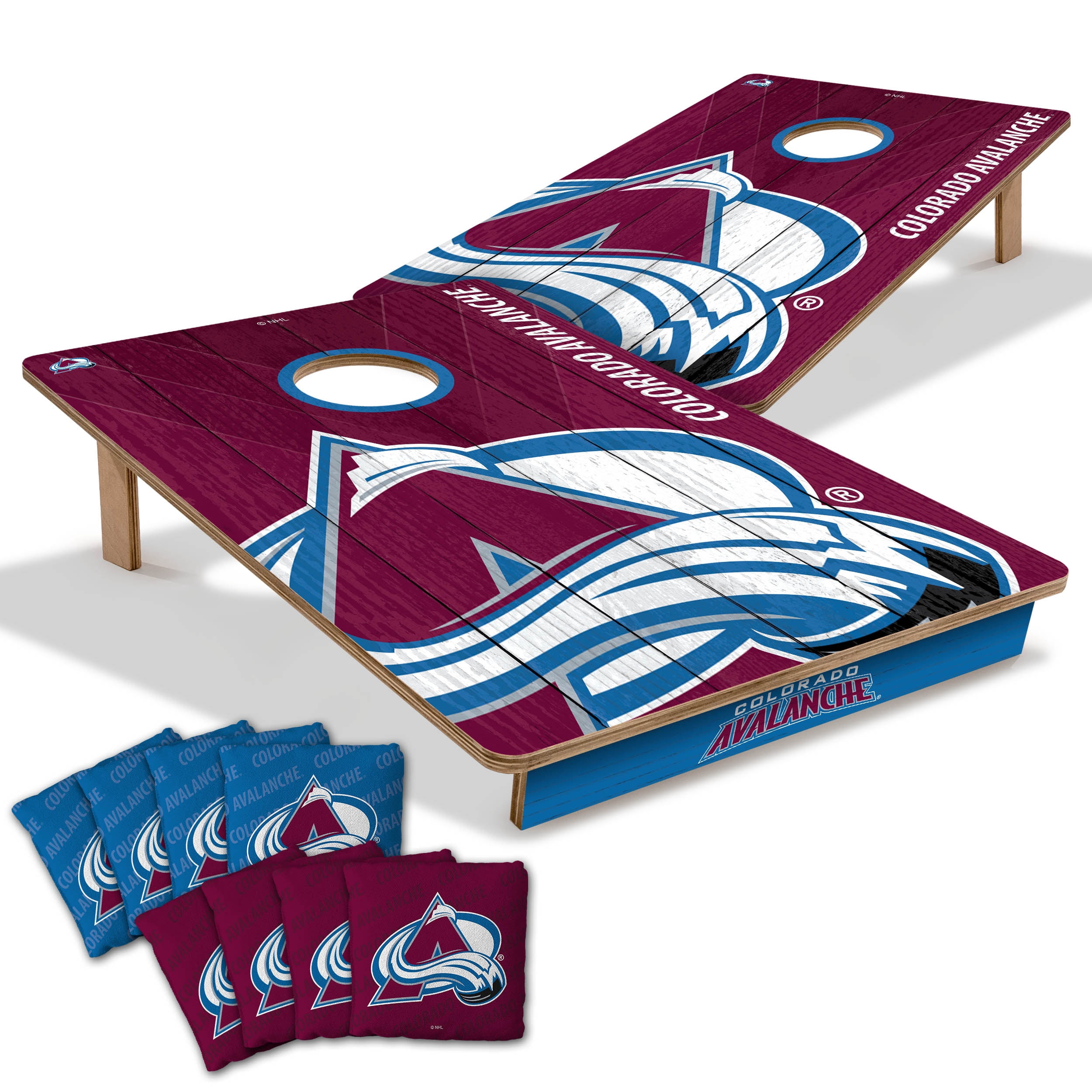 YouTheFan NHLColorado Avalanche 2' x 3' Cornhole Game