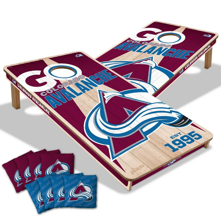 Colorado Avalanche 2' x 4' Cornhole Game Set with Official Size