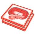 thumbnail image 1 of IDNA Detroit Red Wings White 3D StadiumViews Coasters, 1 of 3