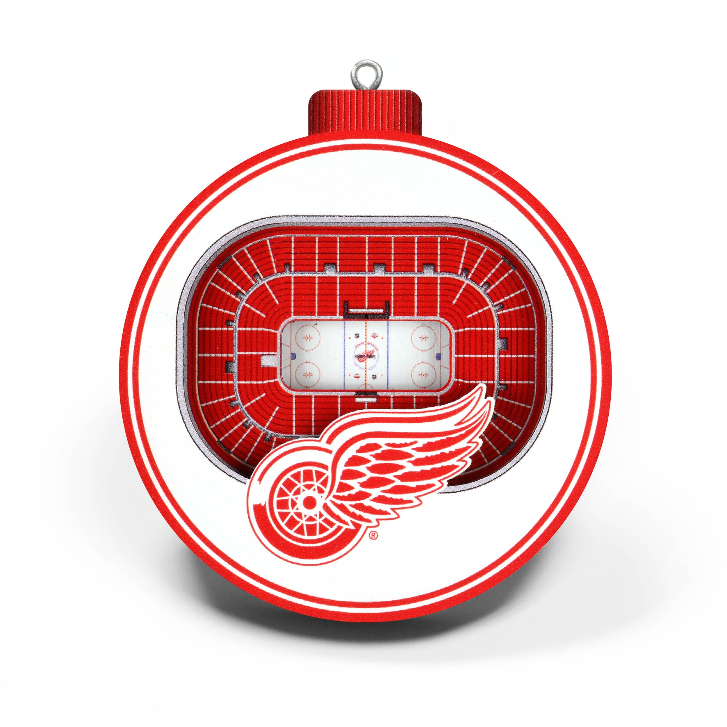 YouTheFan NHL Detroit Red Wings 3D StadiumView Ornament - Walmart