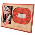 thumbnail image 1 of Brown Detroit Red Wings 3D StadiumViews Picture Frame, 1 of 5