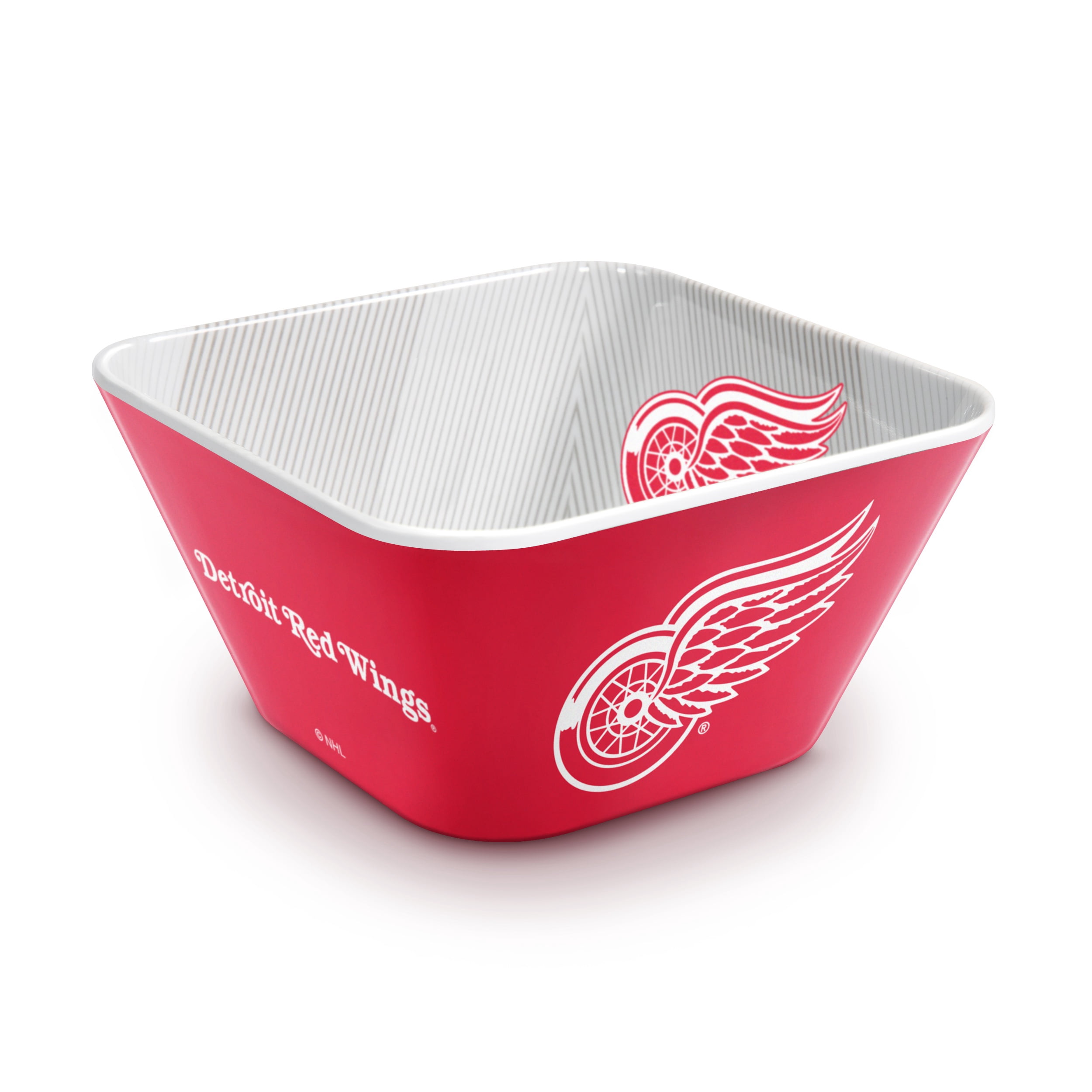 YouTheFan NHL Detroit Red Wings Small Snack Bowl