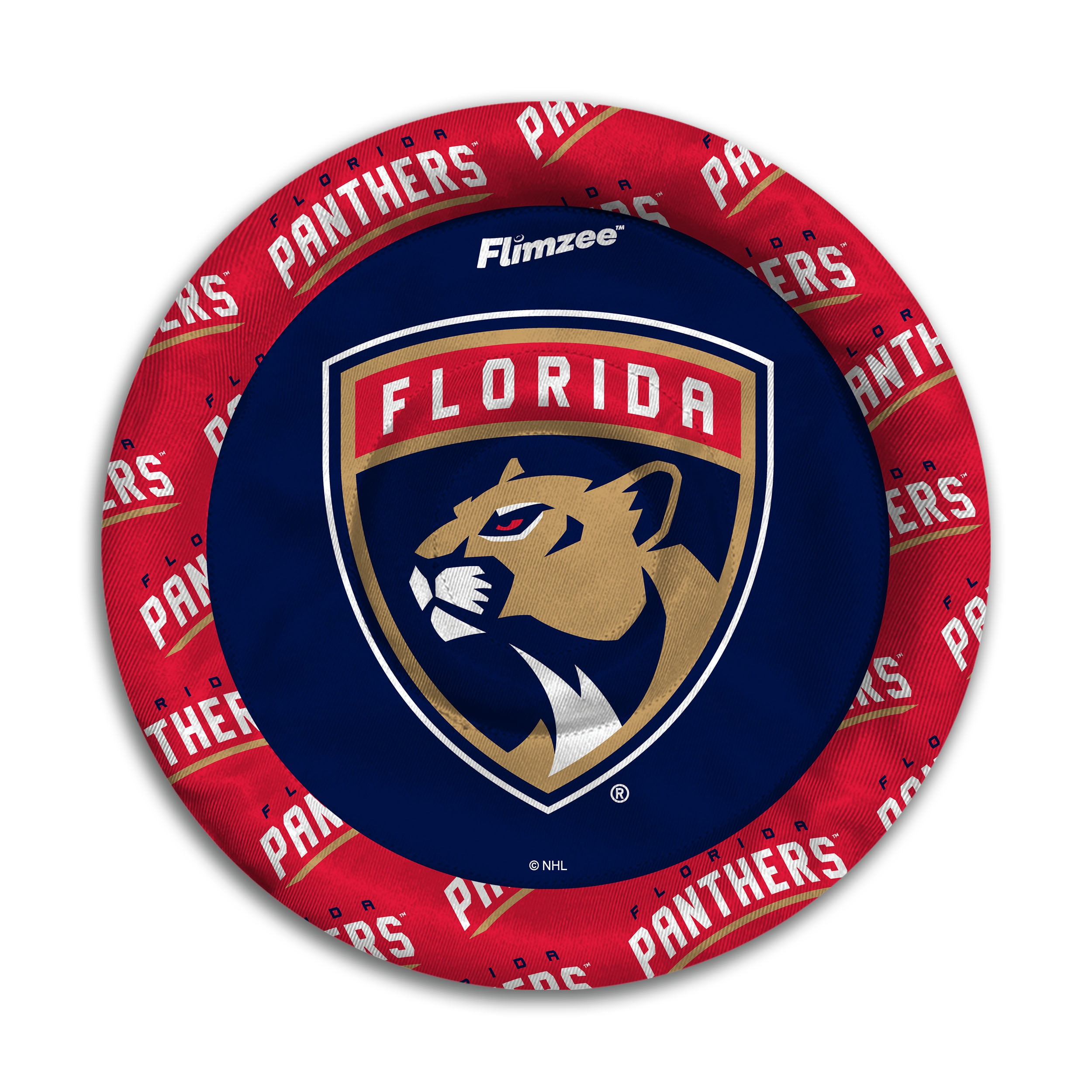 YouTheFan NHL Florida Panthers Flimzee Bean-Bag Flying Disc