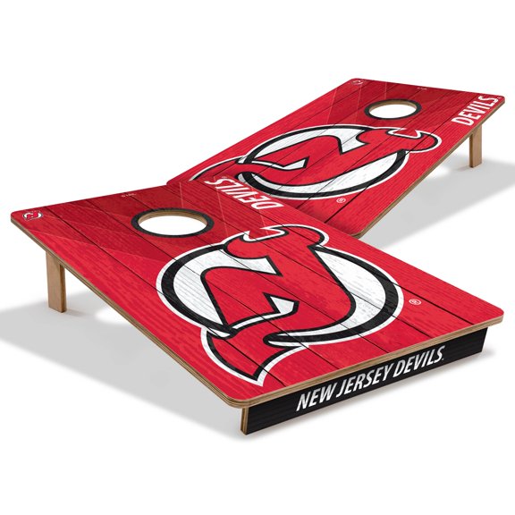 YouTheFan NHL New Jersey Devils 2' x 3' Cornhole Game No Bags