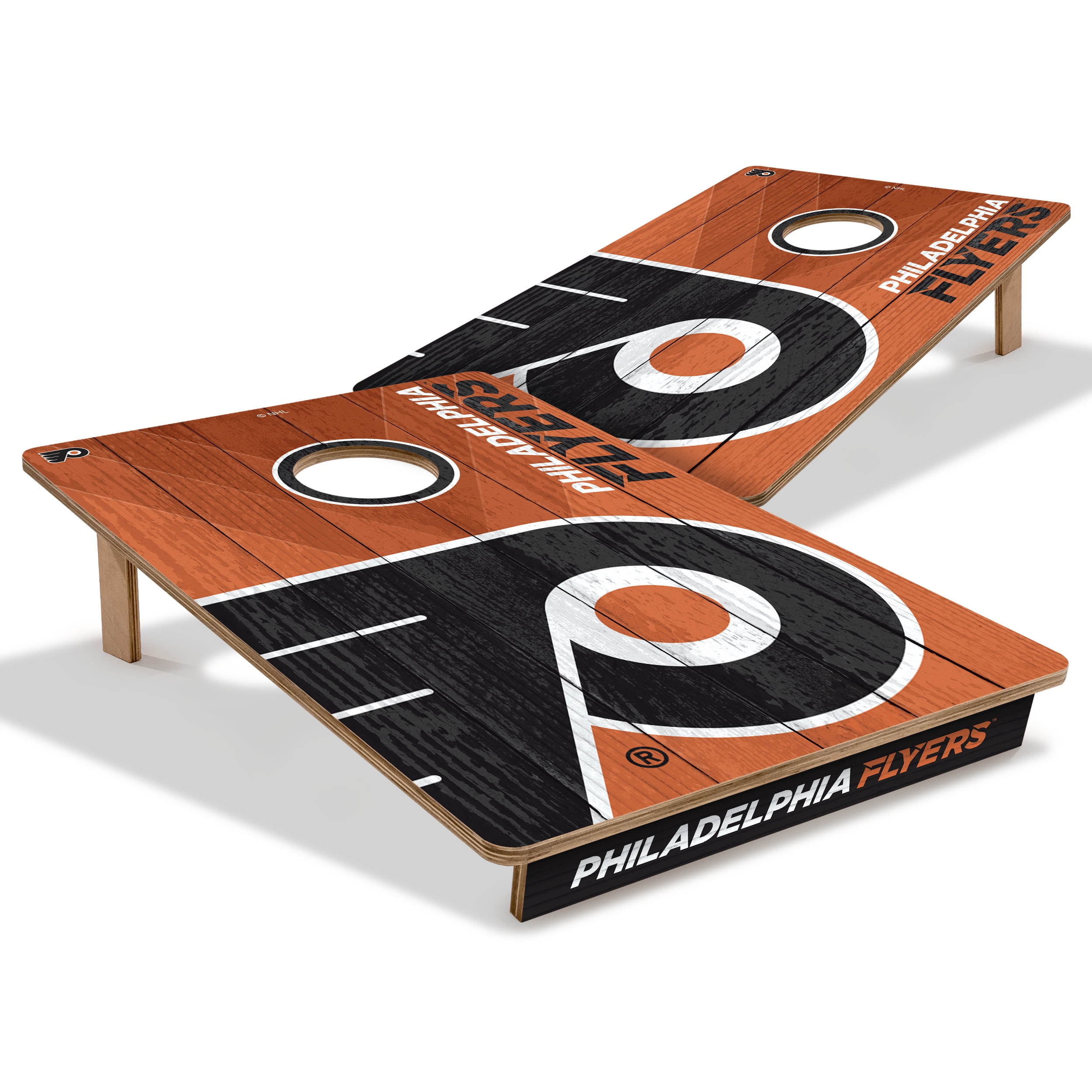 YouTheFan NHL Philadelphia Flyers 2' x 3' Cornhole Game No Bags