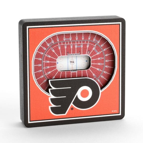 YouTheFan NHL Philadelphia Flyers 3D StadiumView Magnet