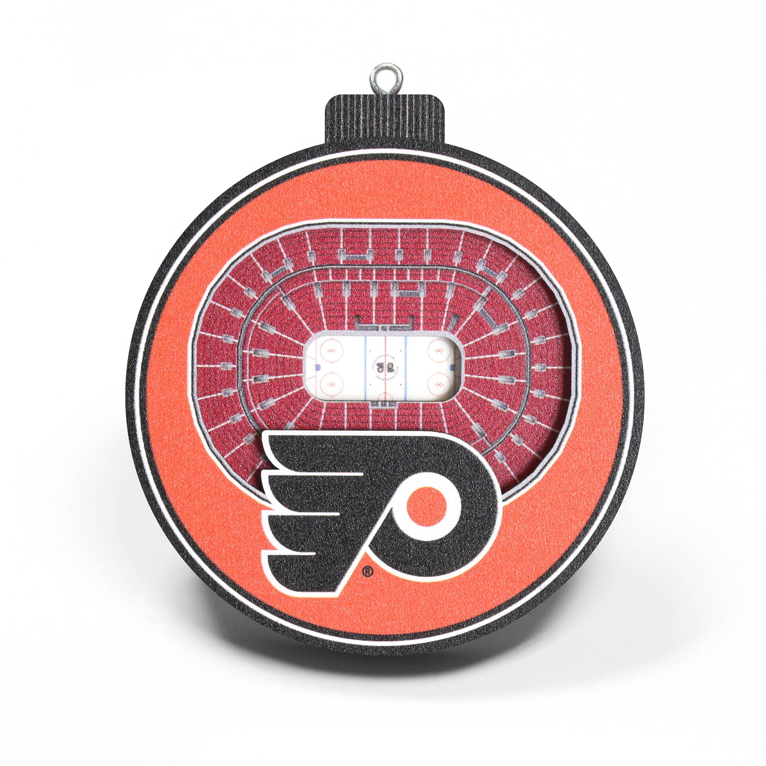YouTheFan NHL Philadelphia Flyers 3D StadiumView Ornament