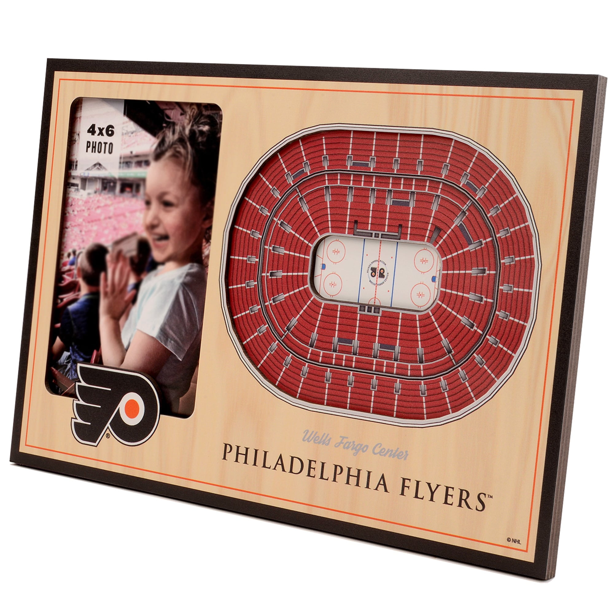 Frame Philadelphia IDNA Philadelphia Flyers 3D StadiumViews Picture Frame - Walmart.com