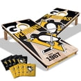 thumbnail image 1 of YouTheFan NHLPittsburgh Penguins 2' x 4' Cornhole Game, 1 of 6