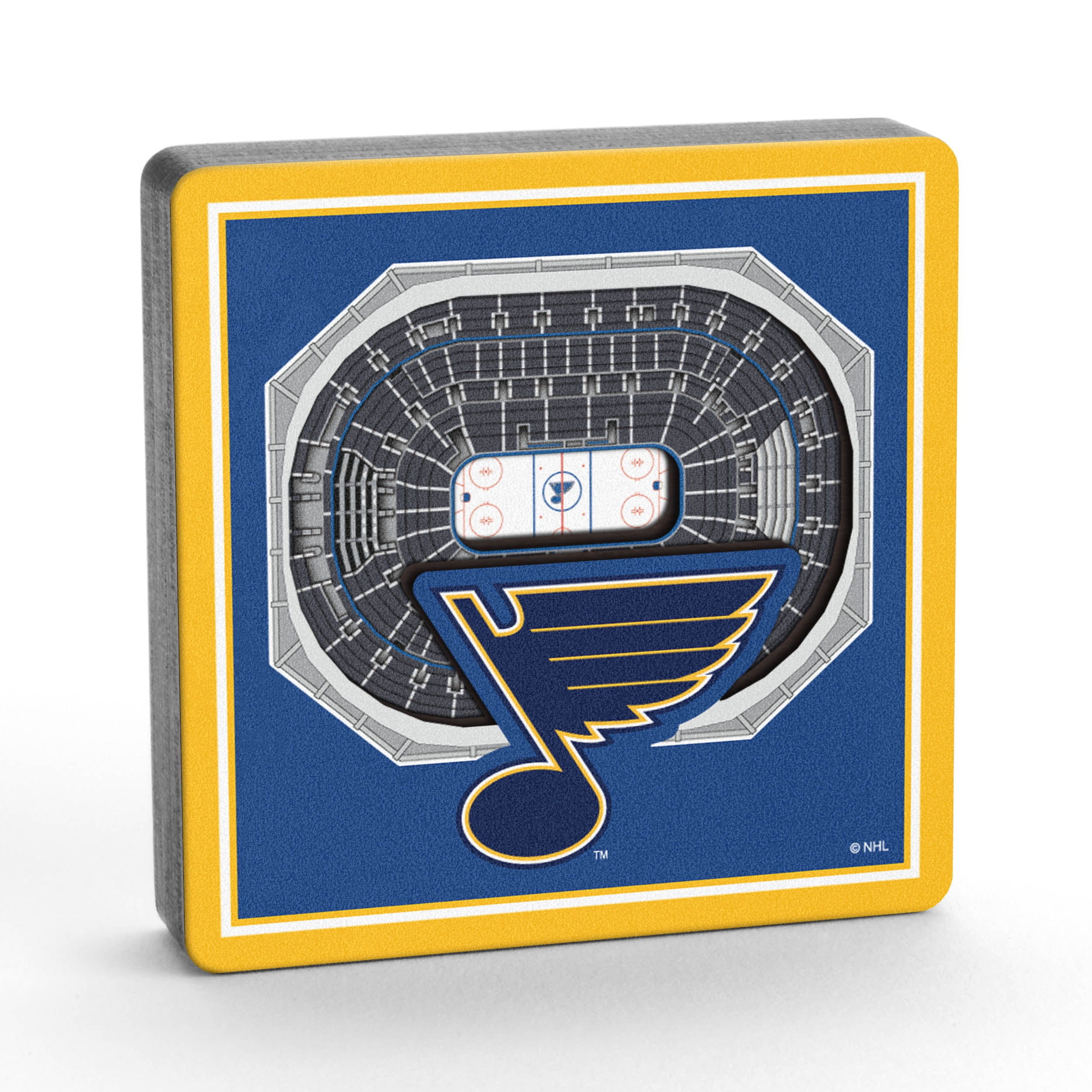 YouTheFan NHL St. Louis Blues 3D StadiumView Magnet