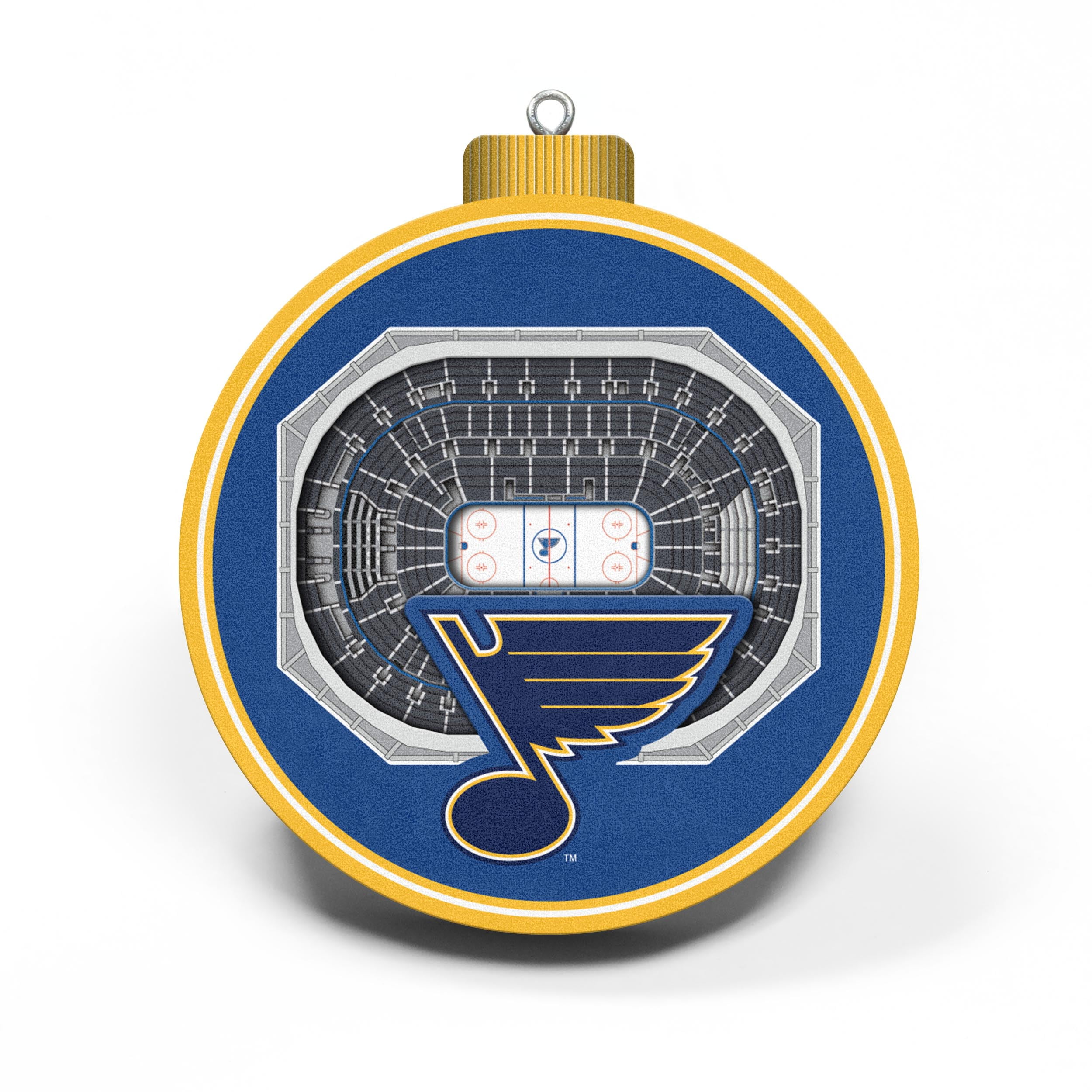 YouTheFan NHL St. Louis Blues 3D StadiumView Ornament