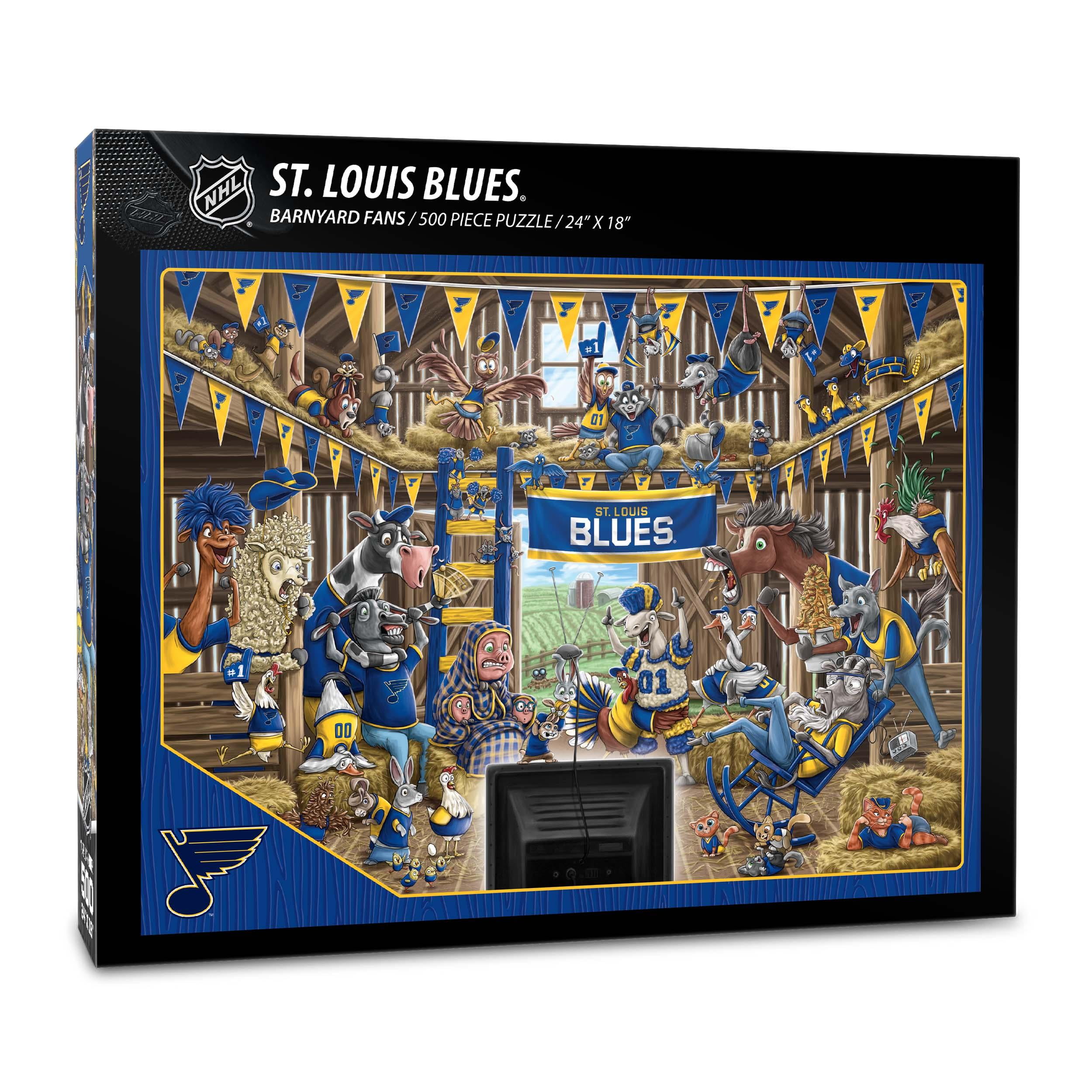 YouTheFan NHL St. Louis Blues Barnyard Fans Puzzle - 500 Piece