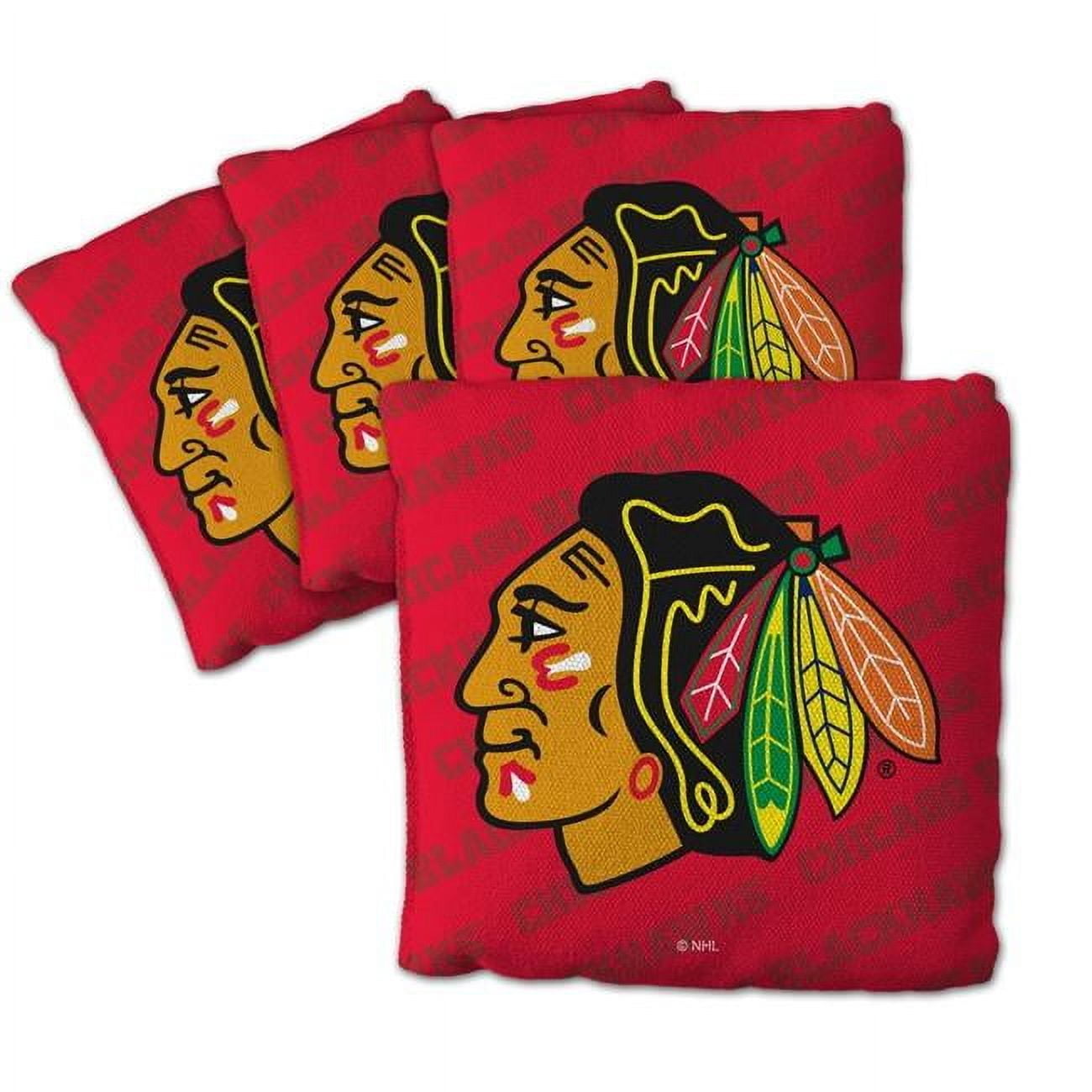NHL Chicago Blackhawks Cornhole Bags - 4PK - Red