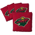 thumbnail image 1 of NHL Minnesota Wild Cornhole Bags - 4PK - Red, 1 of 4