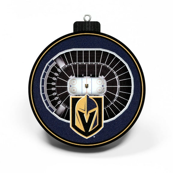 YouTheFan NHL Vegas Golden Knights 3D StadiumView Ornament