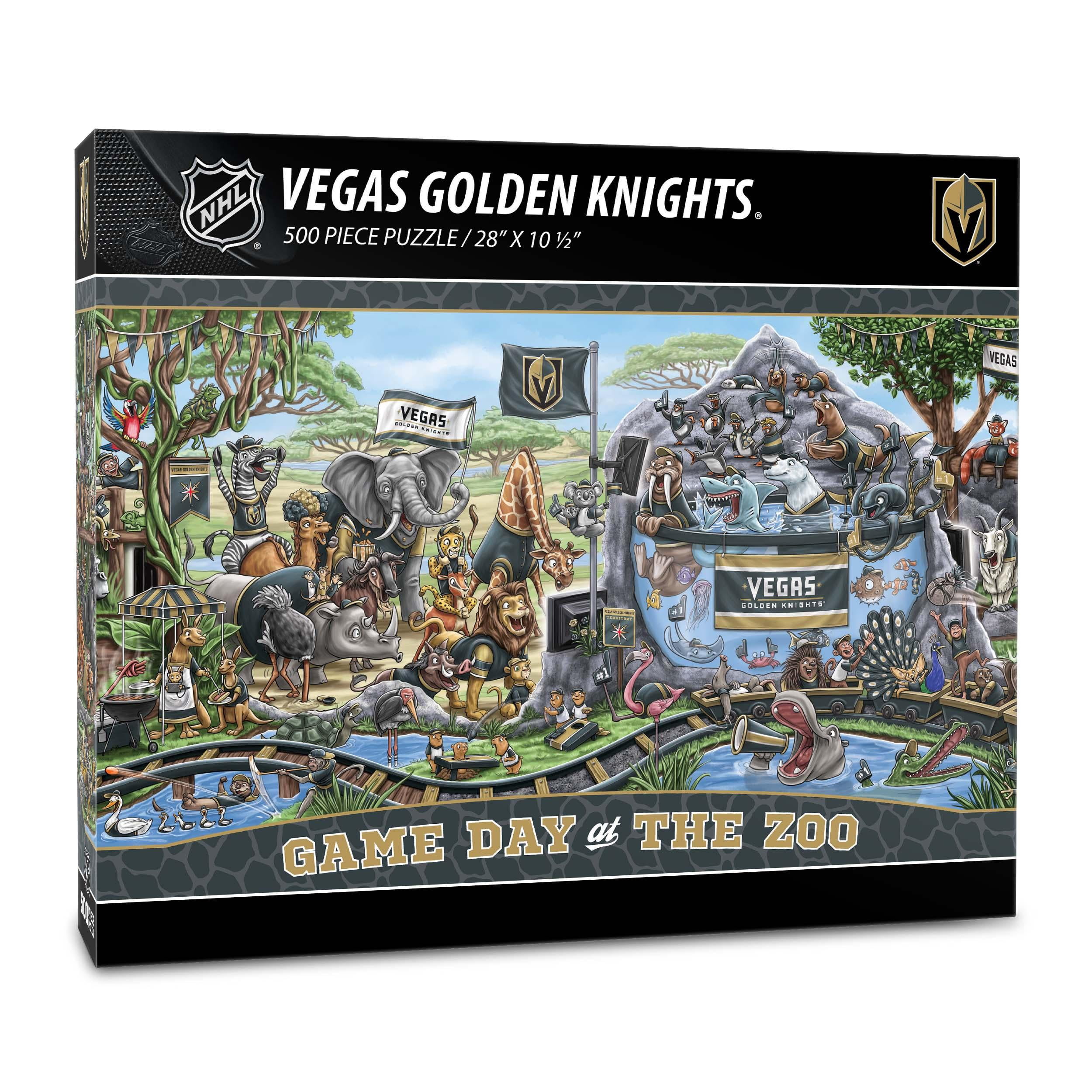 YouTheFan NHL Vegas Golden Knights Game Day at the Zoo - 500 pc Puzzle