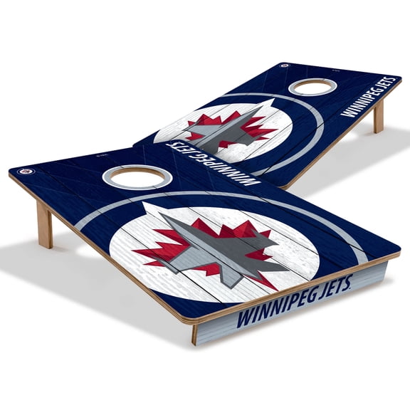 YouTheFan NHL Winnipeg Jets 2' x 3' Cornhole Game No Bags