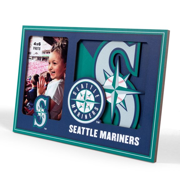 Seattle Mariners 3D Logo Picture Frame