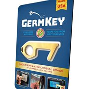YouTheFan USA GermKey Brass No Touch Hand Tool