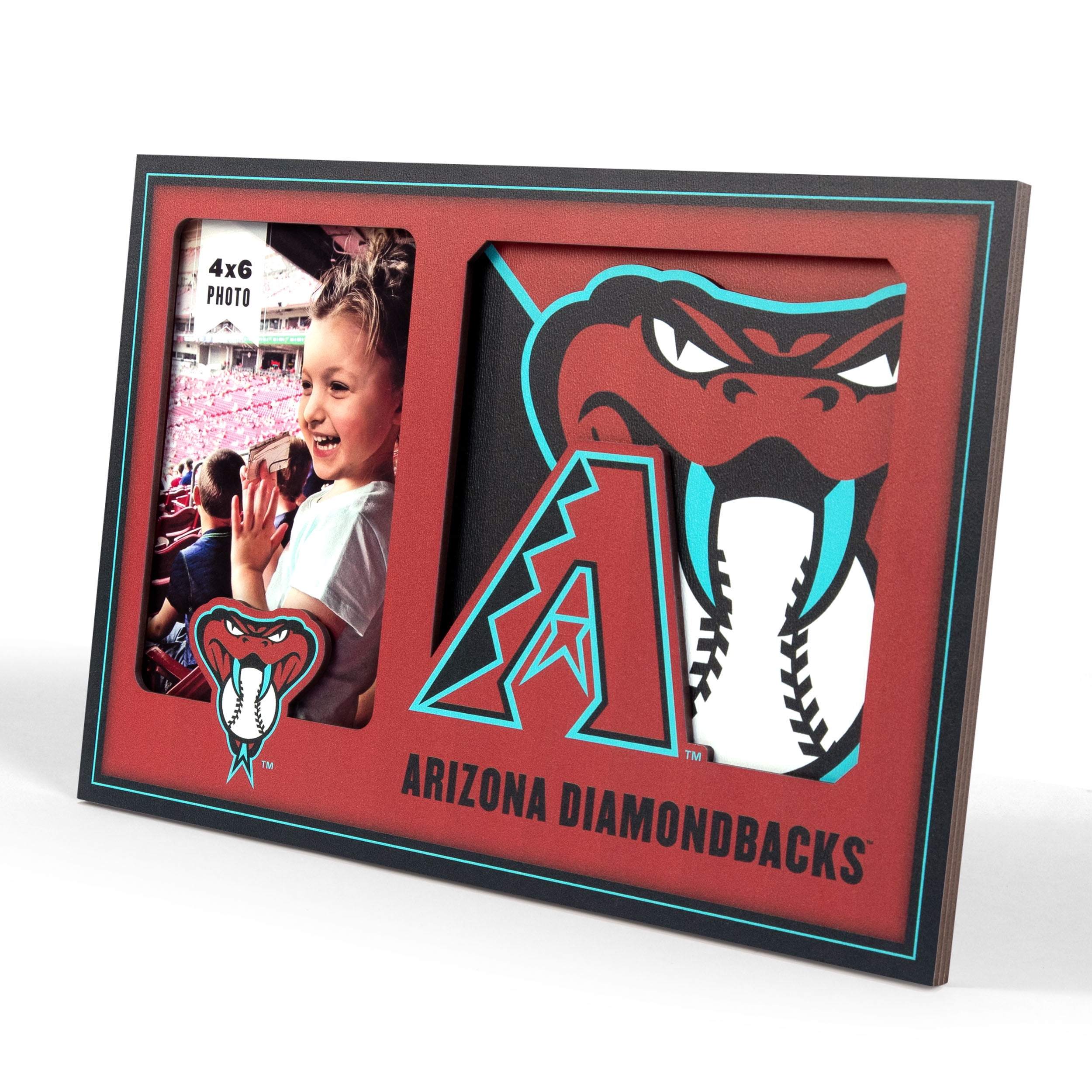 Arizona Diamondbacks 3D Logo Picture Frame