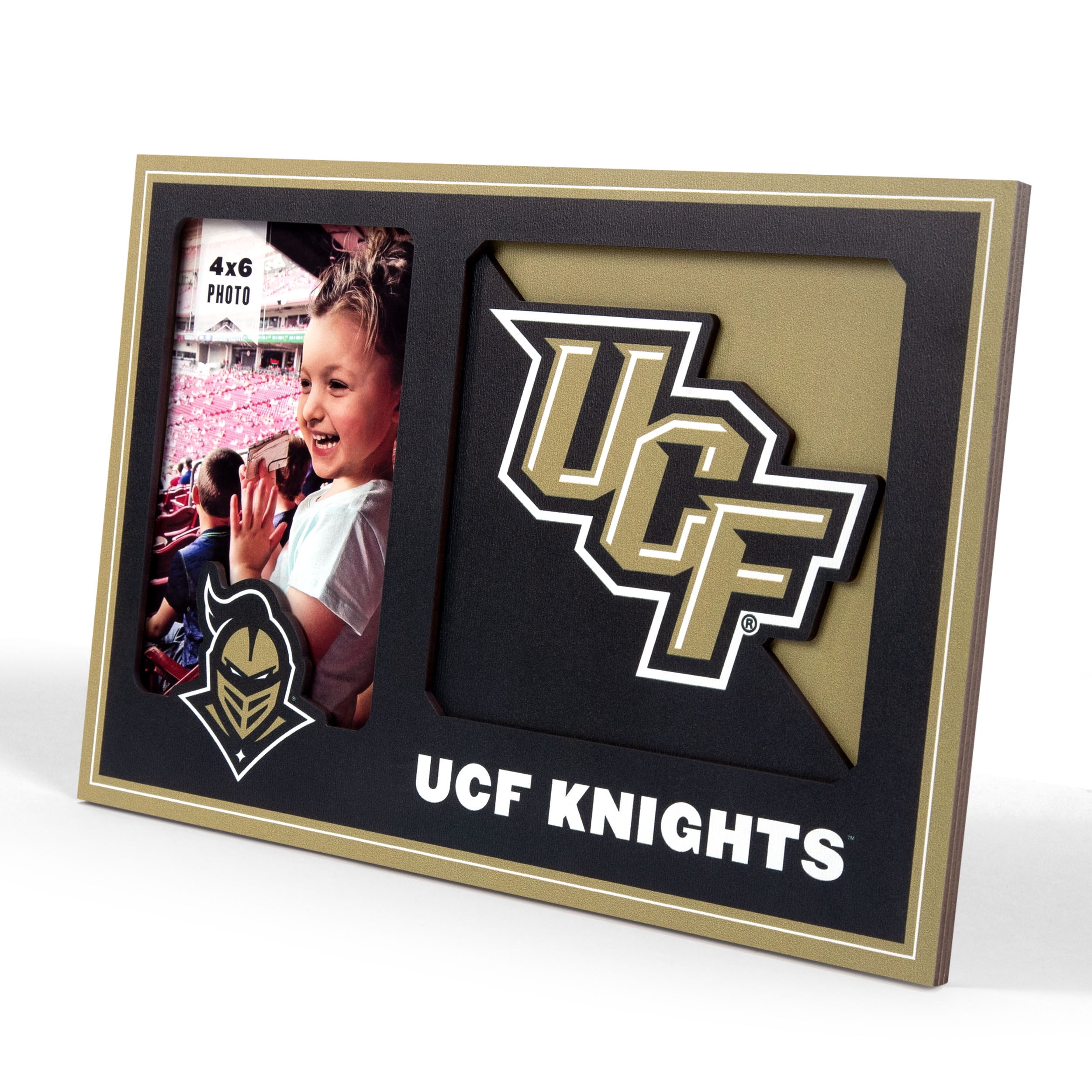 Central Florida Knights 3D Logo Picture Frame