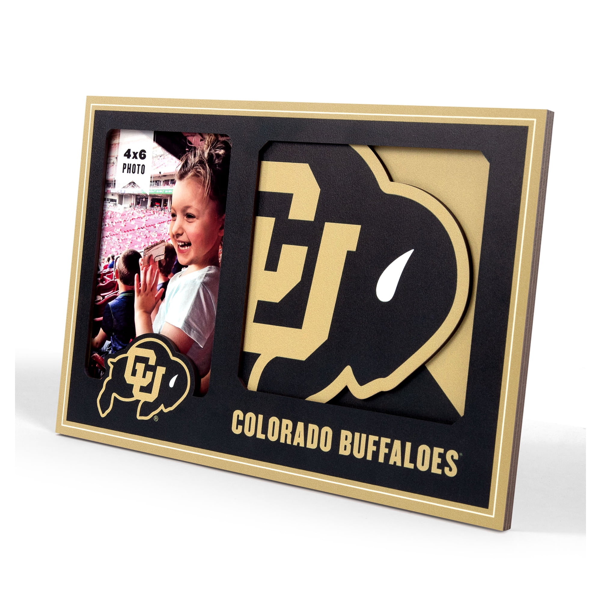 IDNA Colorado Buffaloes 3D Logo Series Picture Frame