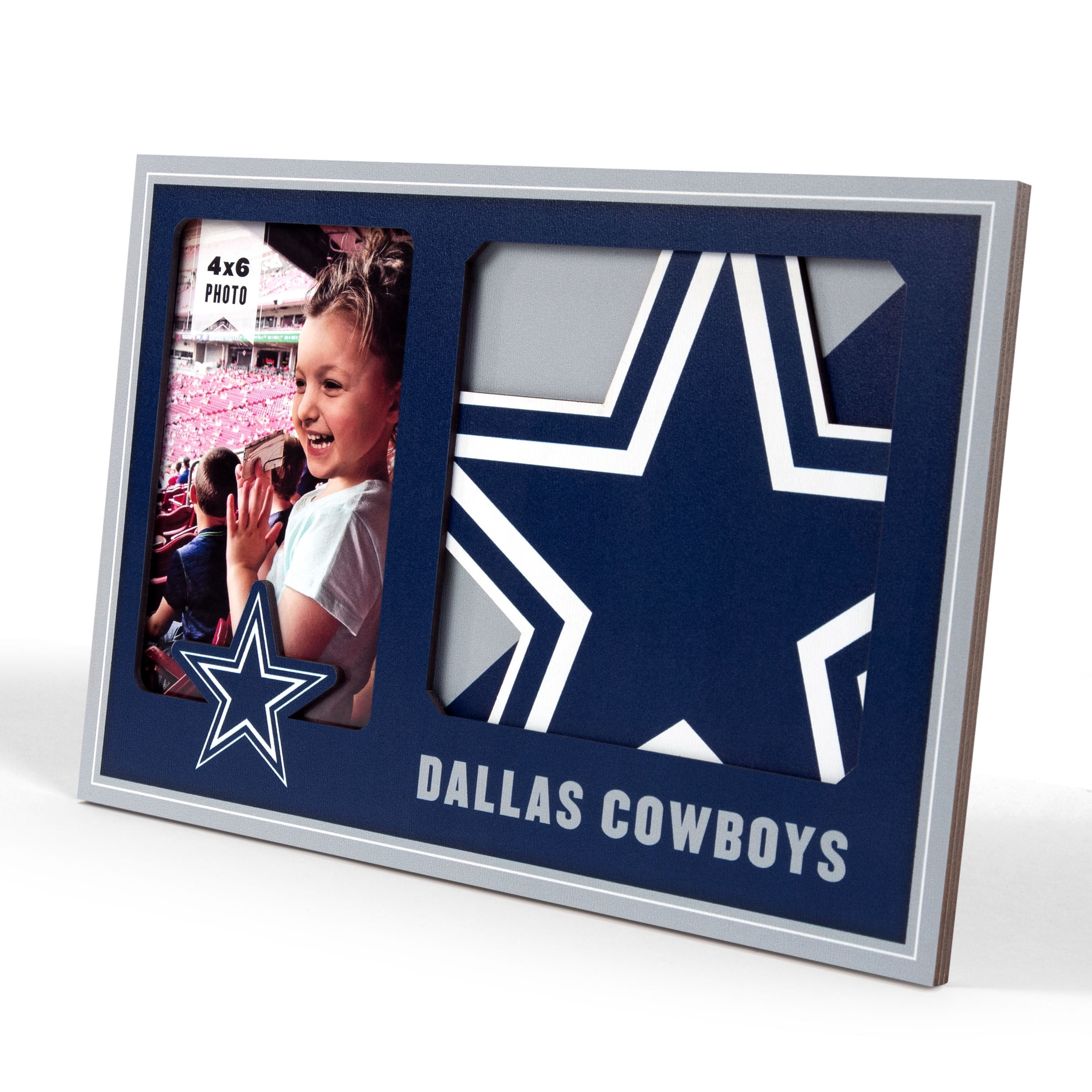 Dallas Cowboys 3D Logo Picture Frame