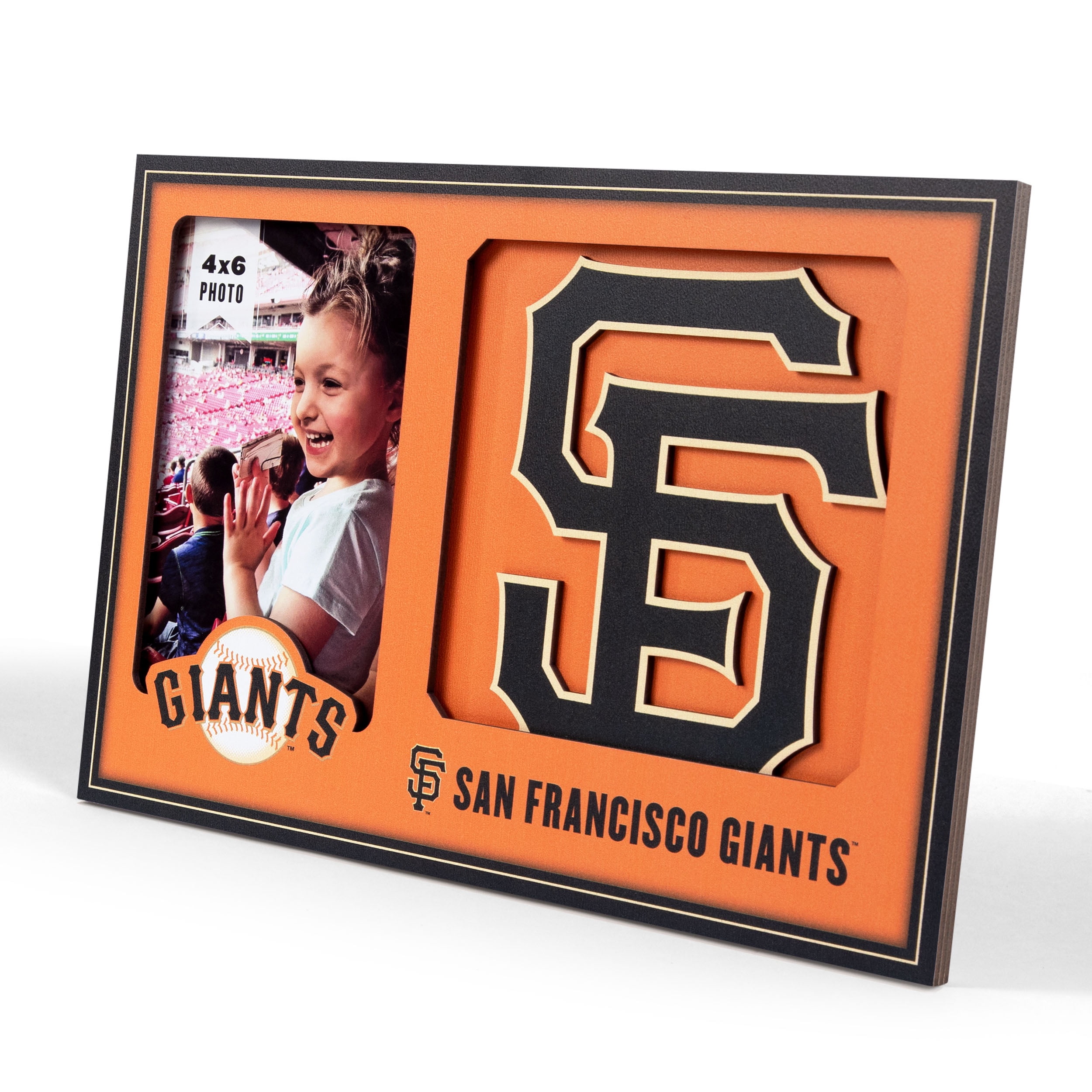 San Francisco Giants 3D Logo Picture Frame