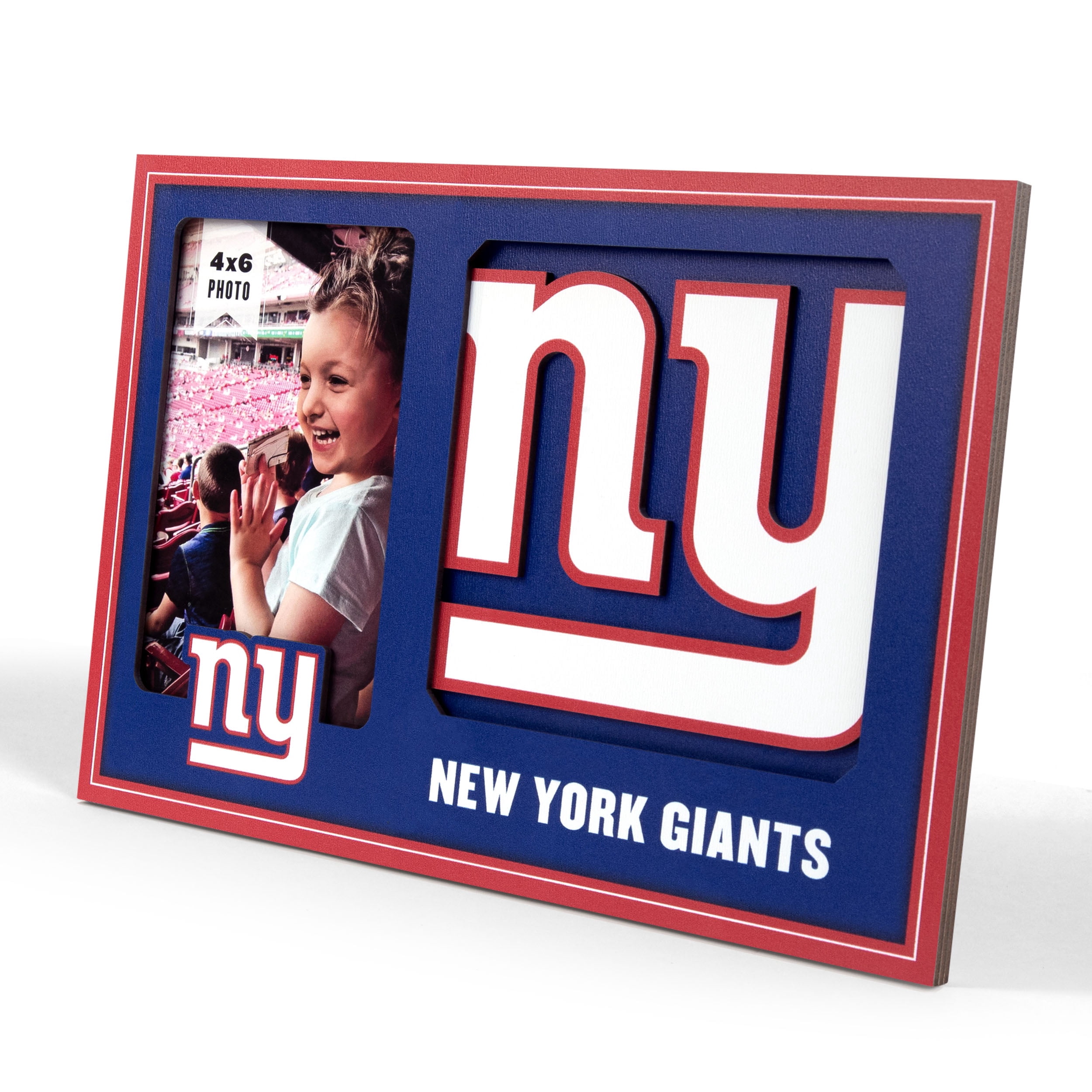 New York Giants 3D Logo Picture Frame