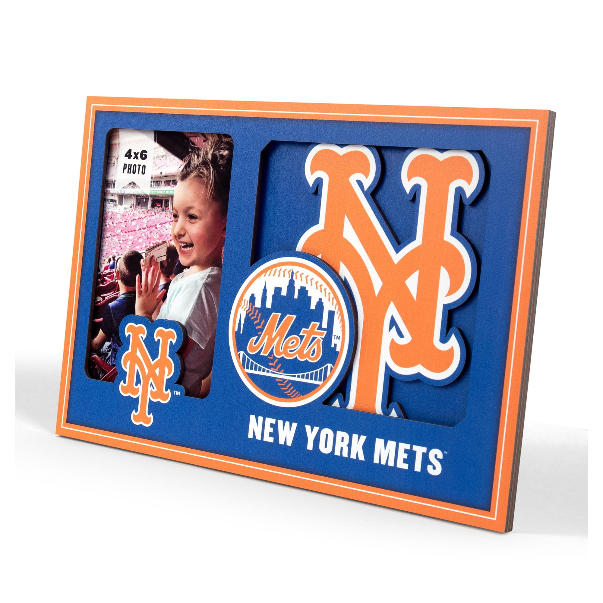 IDNA New York Mets 3D Logo Series Picture Frame