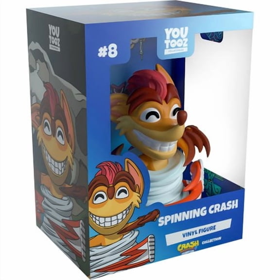 YouTooz Crash Bandicoot Spinning Crash Collectable Vinyl Figure