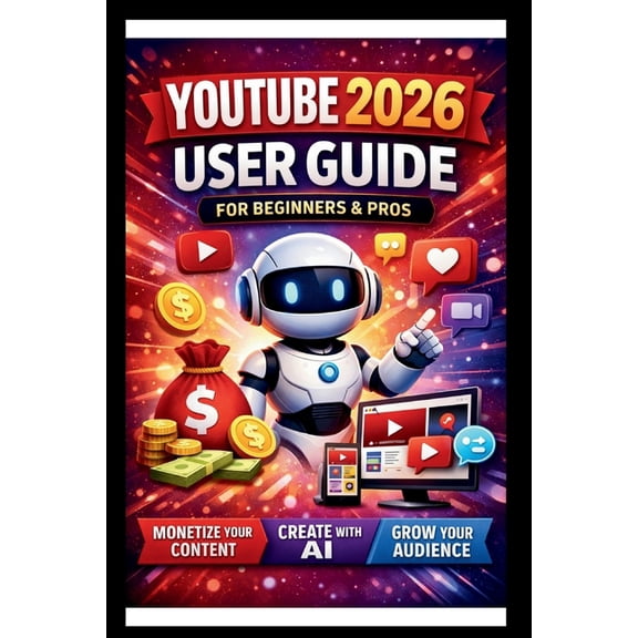 Tech Made Easy YouTube 2026 User Guide For Beginners And Pros: Step-by-step manual to mastering monetisation, leveraging AI tools and B, (Paperback)