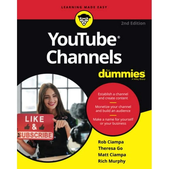 Pre-Owned Youtube Channels for Dummies (Paperback) 1119688051 9781119688051