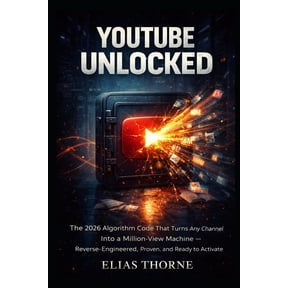 YouTube Unlocked: The 2026 Algorithm Code That Turns Any Channel Into a Million-View Machine - Reverse-Engineered, Prove, (Paperback)