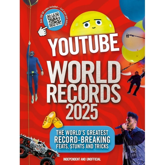 Youtube World Records Youtube World Records 2025: The Internet's Greatest Record-Breaking Feats, (Hardcover)