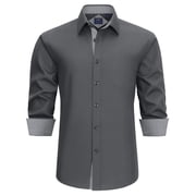 Mens Dress Shirts Slim and Regular Fit Styles