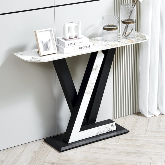 Youda Console Tables Entryway Console Farmhouse Hallway Table Accent Table Living Room