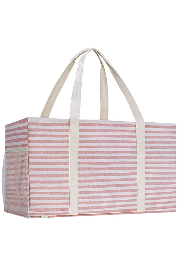 Standing Extra Large Utility Tote Bag, Foldable Reusable Grocery Bags, Reusable Shopping Bag, Large Tote Bag With Handles for Storage, Picnics, Beach, Pool, Laundry