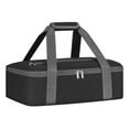 thumbnail image 1 of Youfenhome Insulated Casserole Carriers for Hot or Cold Food, Collapsible Insulated Food Carrier, Fits 9"×13" Baking Dish, Insulated Food Containers Carrier for Parties, Picnic, Travel, Black, 1 of 6