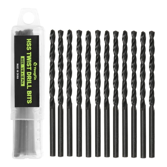 Yougfin 10 Pcs Drill Bit Set