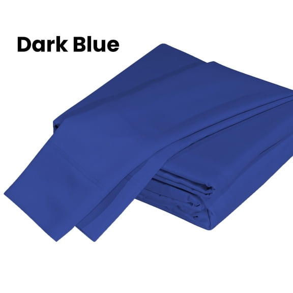 Yougu 4-Piece Sheet Set Oeko-TEX Certified,Viscose Derived from Bamboo,Queen sise,Dark Blue