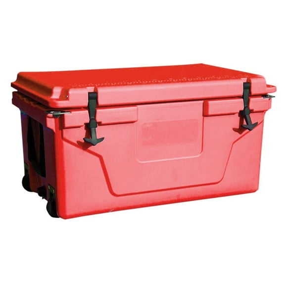 Yougu Outdoor Camping Picnic Fishing Portable 65 QT Portable Insulated Cooler Box,Pink